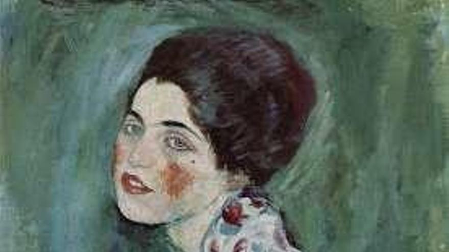 Italia confirma que el cuadro hallado entre las paredes de una galería es de Klimt