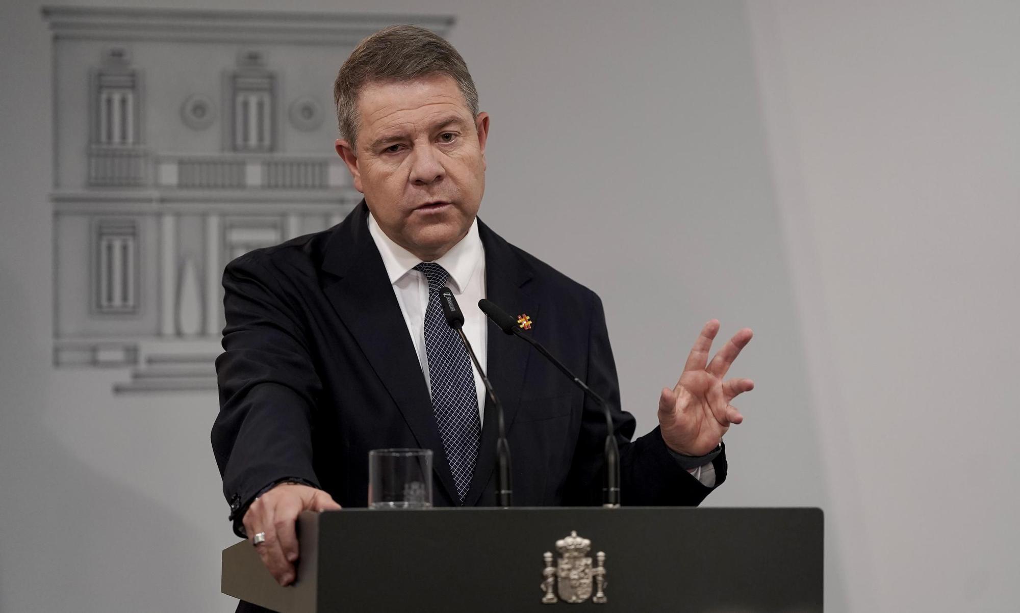 Sánchez recibe a López Miras, Mazón y Page