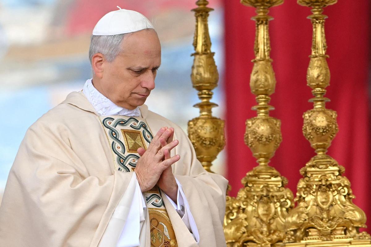Misa de inicio del pontificado del papa León XIV