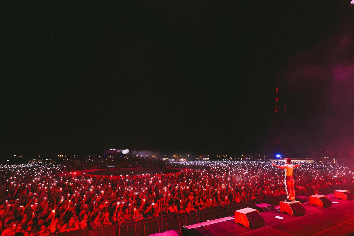 El concierto de Dani Fernández en imágenes