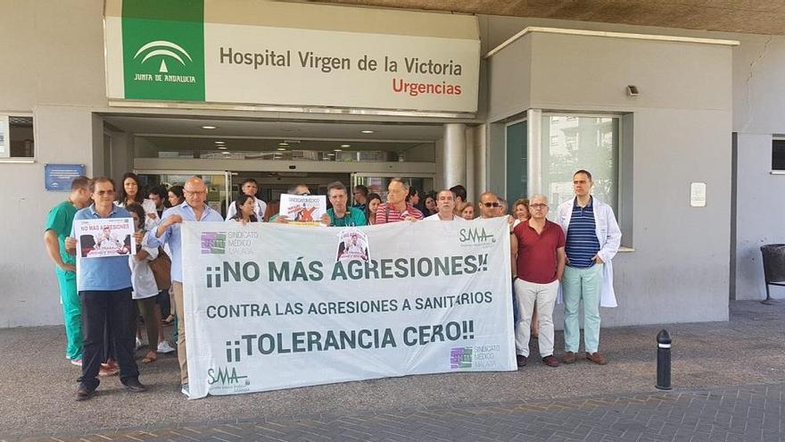 El Clínico vivió tres agresiones en las fiestas.