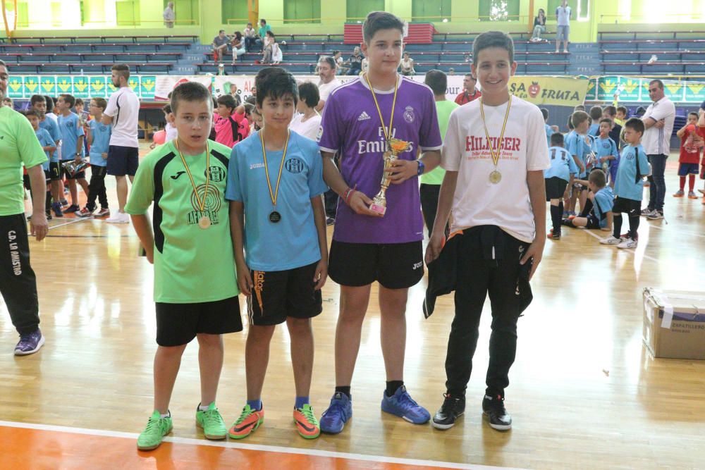 Entrega de trofeos del Torneo de La Amistad