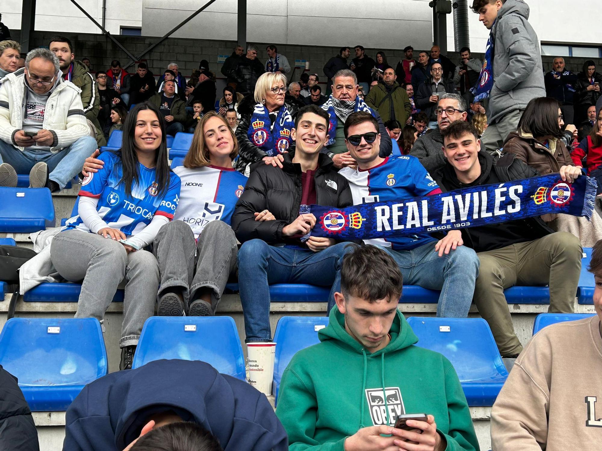 EN IMÁGENES: Así ha sido la victoria del Avilés en el derbi asturiano ante el Langreo