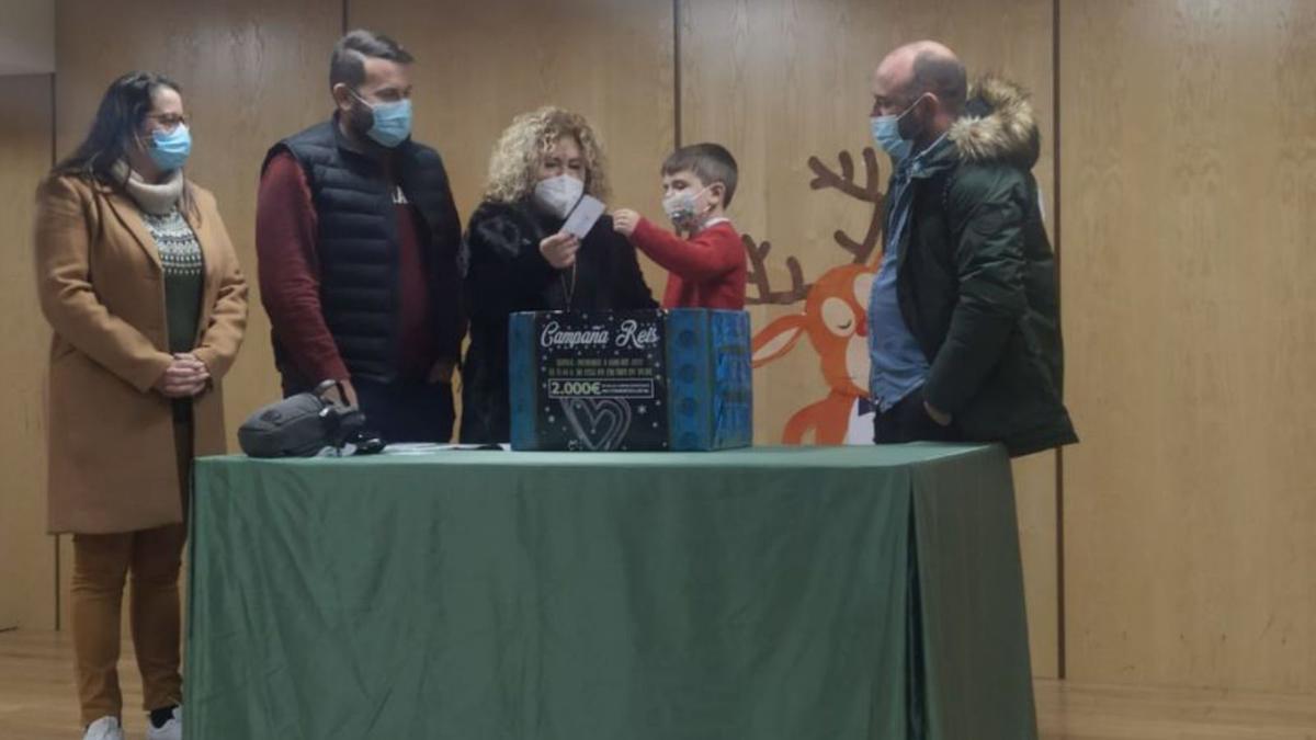 Un momento de la celebración del sorteo.  | // FDV