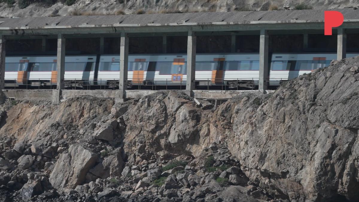 Rodalies cortará los Túneles del Garraf