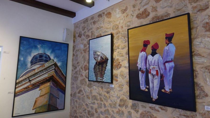 Varias de las obras de Cristina Ferrer. | C.F.