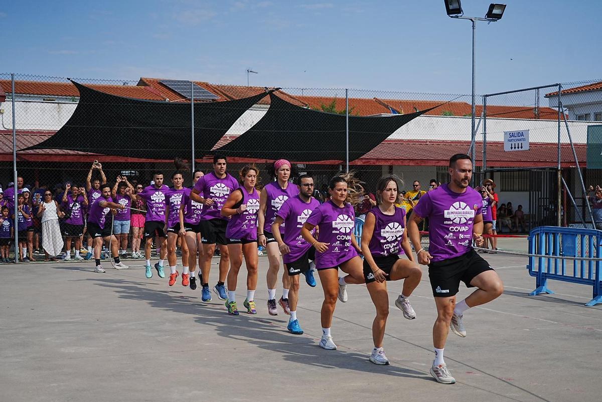 Añora despide las Olimpiadas Rurales de Los Pedroches en la jornada decisiva