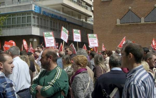 Manifestación contra los recortes en Zaragoza