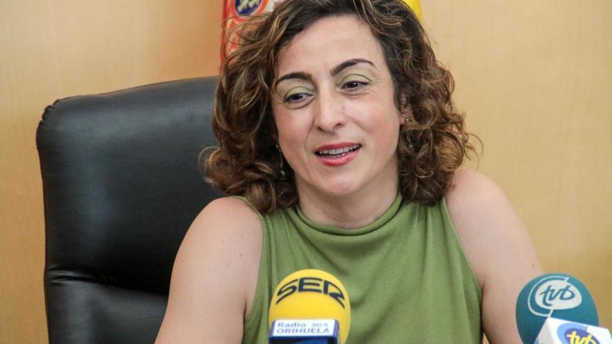 La alcaldesa, Teresa Belmonte (PP).