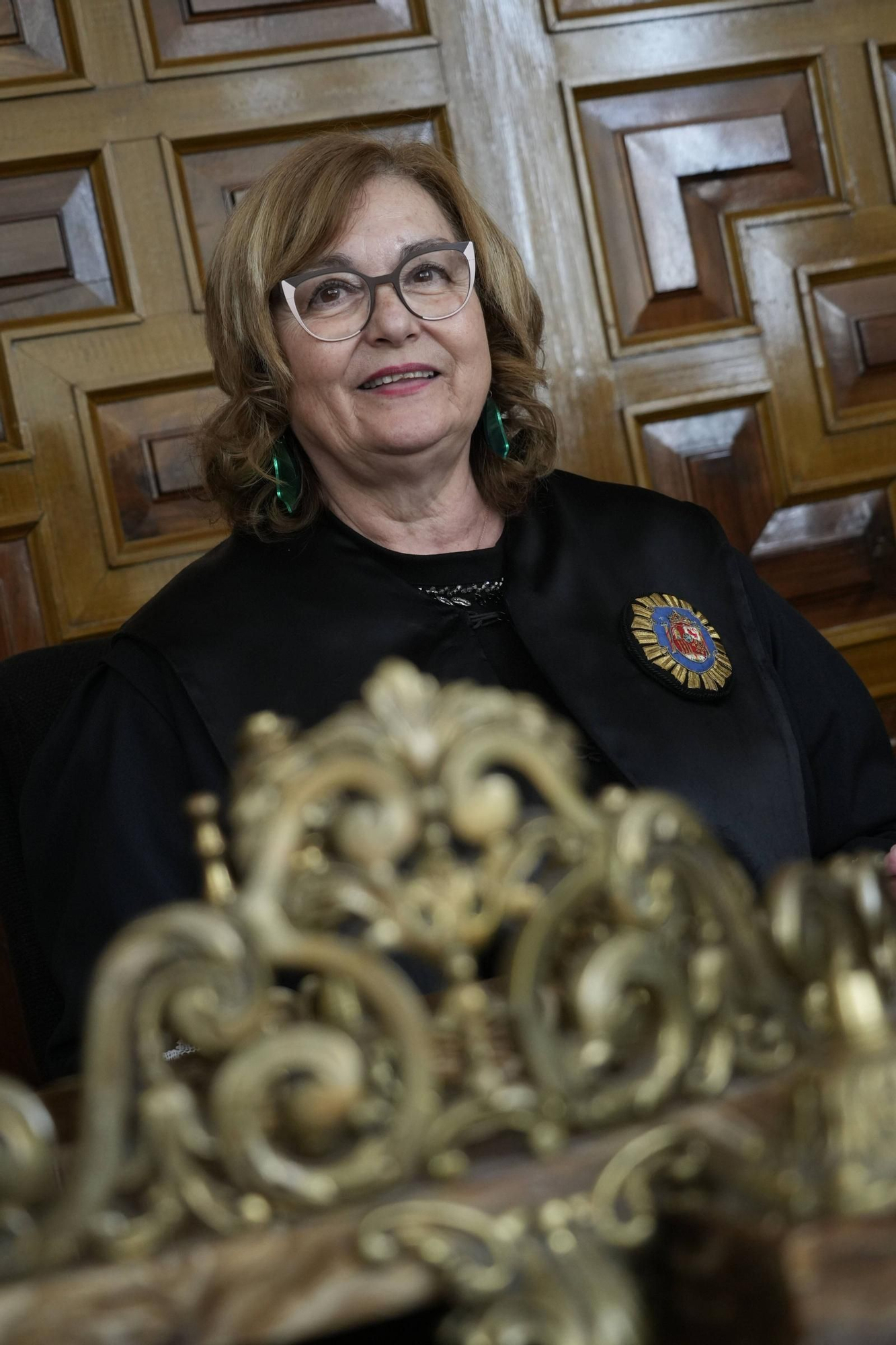 Esther Gonzalez, primera mujer presidenta de la Audiencia de Zamora.