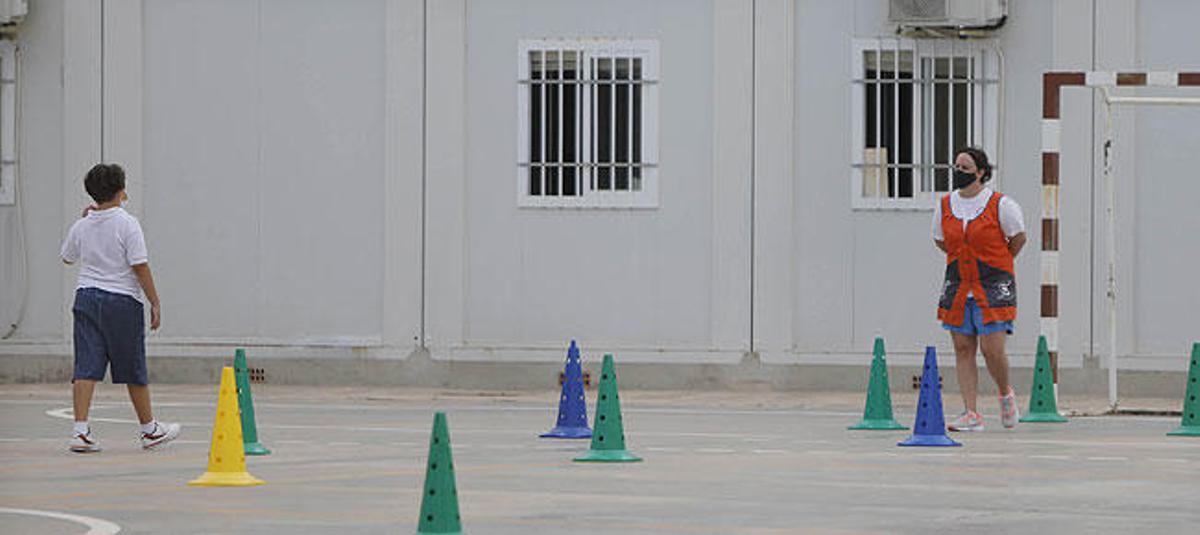 Las actividades extraescolares, con distancia social.