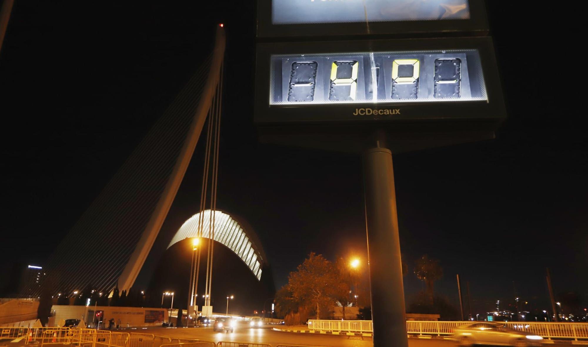 Alerta amarilla por frío en las provincias de Valencia y Alicante