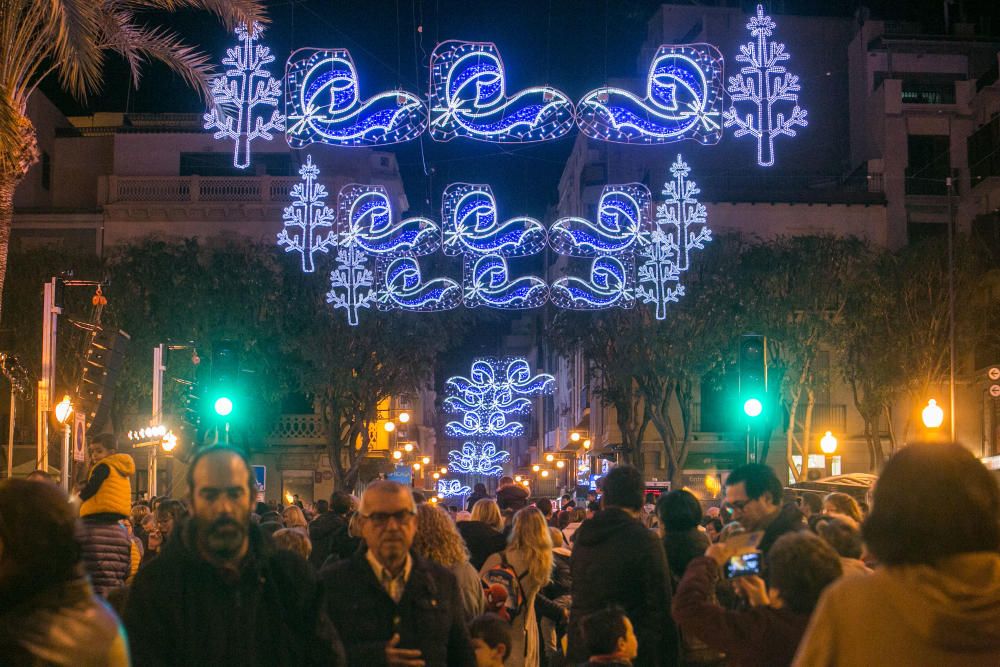 Luces de Navidad en Elche