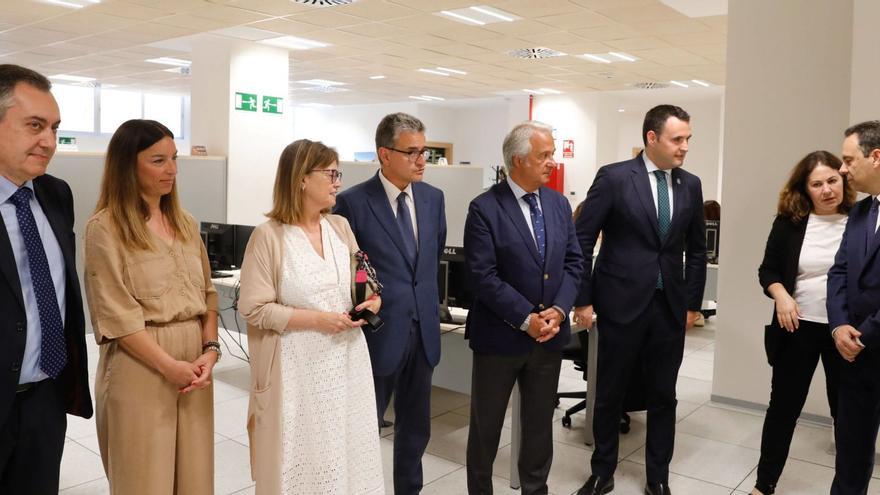 El TSJA inaugura un nuevo Juzgado en Llamaquique, &quot;el lugar para crear la ciudad de la justicia&quot; en Oviedo