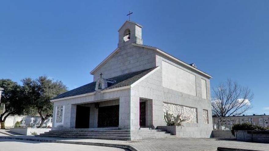 Capilla de El Pardo, donde está la cripta de los Franco. // Google Maps