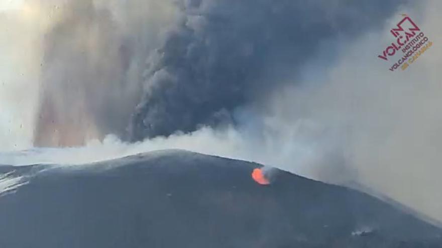La actividad del volcán de La Palma se vuelve más explosiva