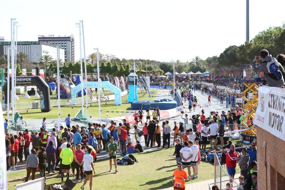 MARATÓN EKIDEN VALENCIA: Mediterránea, Serrano CA y RedoltaMIX se imponen en las tres categorías