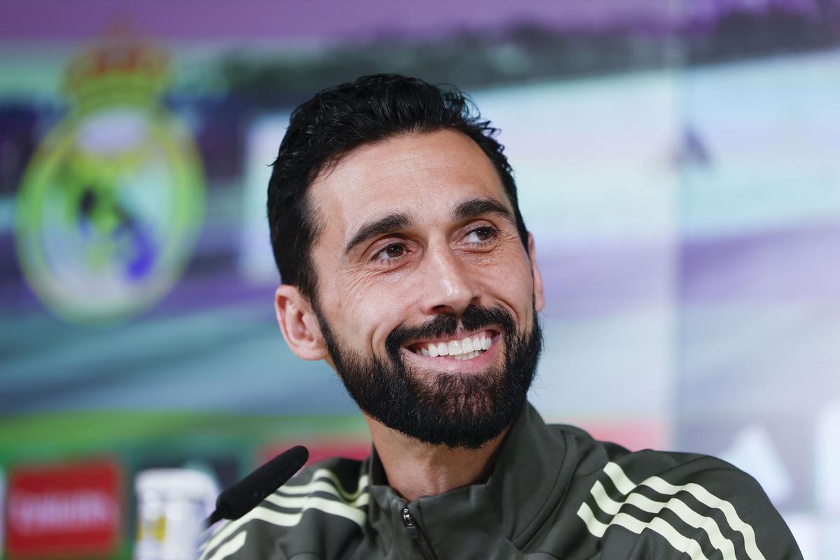 El entrenador del Real Madrid, Álvaro Arbeloa.