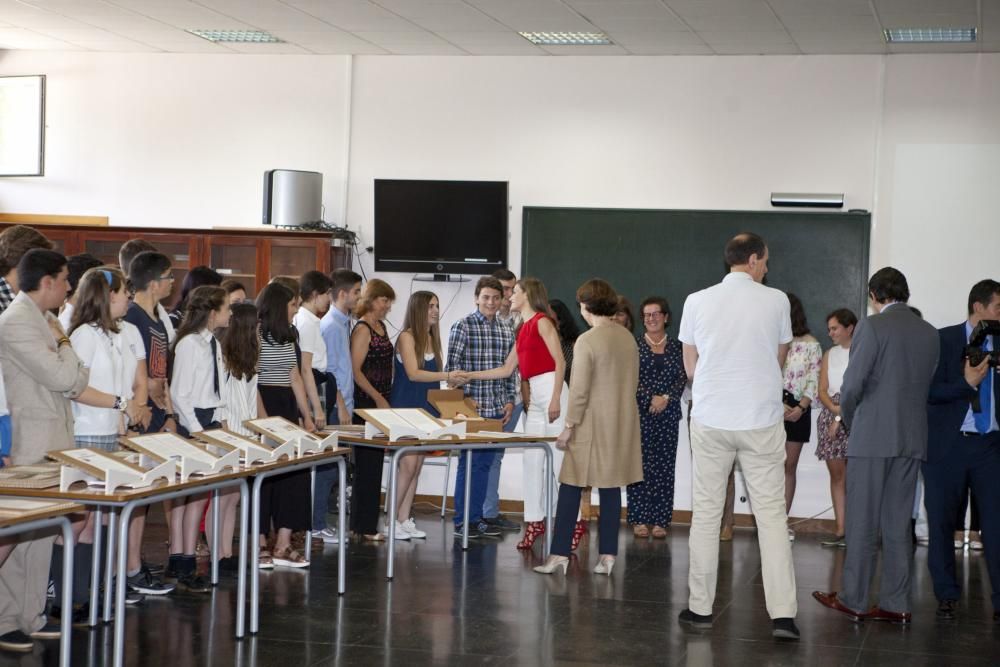 Visita de la Reina Letizia al IES Jerónimo Gonzále