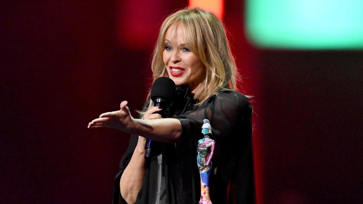 El emocionante discurso de Kylie Minogue al recibir el premio especial de los Brit Awards 2024