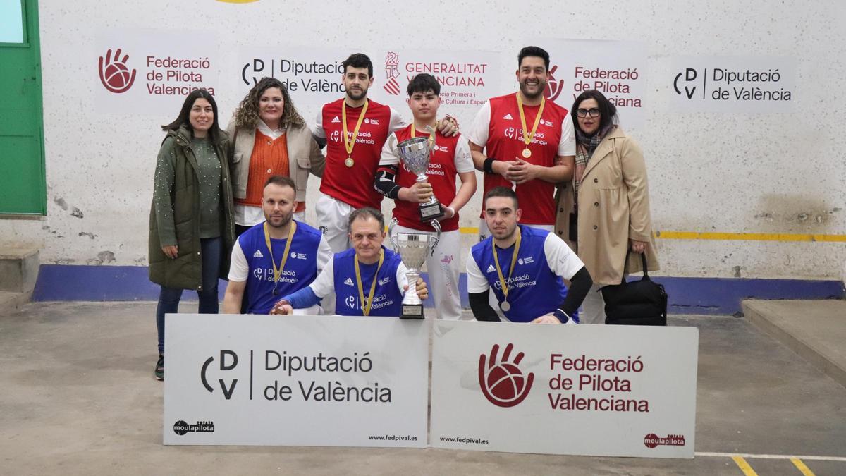 A Borbotó, Lanzadera Montserrat A es va proclamar campió de la categoria Vaqueta.