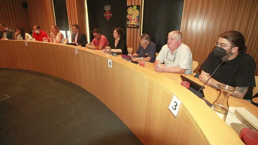 Un ple municipal a l'Ajuntament de Blanes, en una imatge d'arxiu