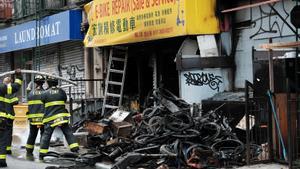 Chinatown accidente biciclietas nueva York