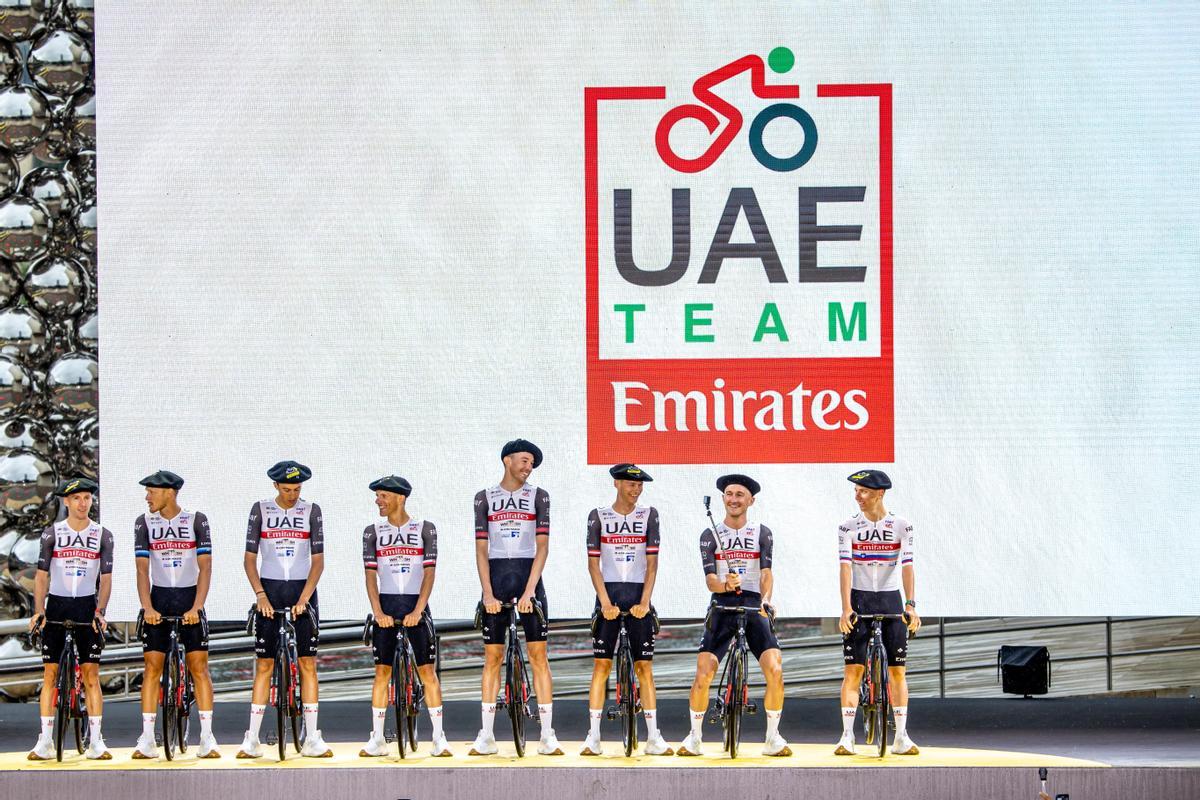 El UAE Emirates, sin Juan Ayuso