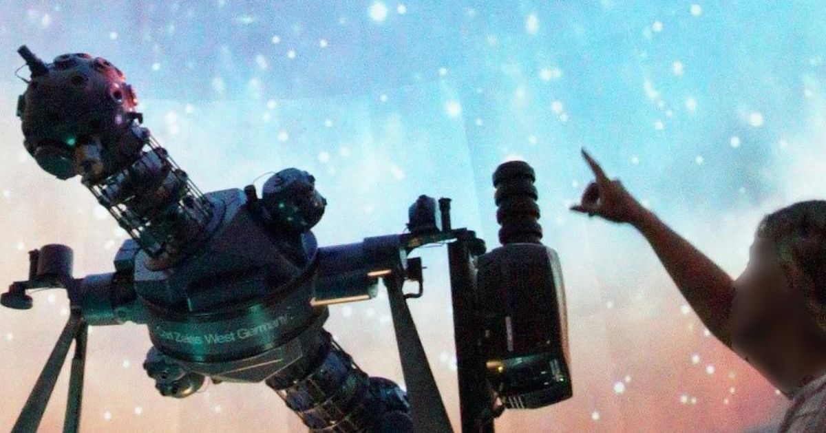 Observaciones solares con los telescopios.