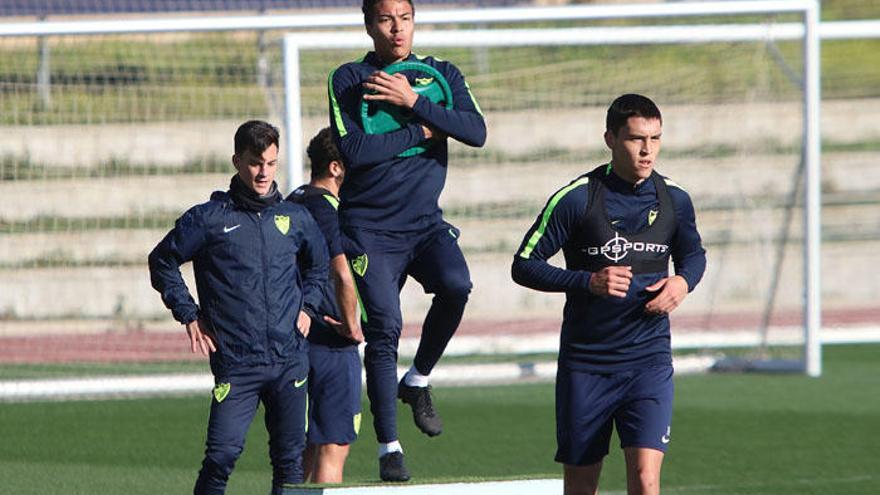 Peñaranda, que hoy será titular, junto a Juanpi y Ricca.