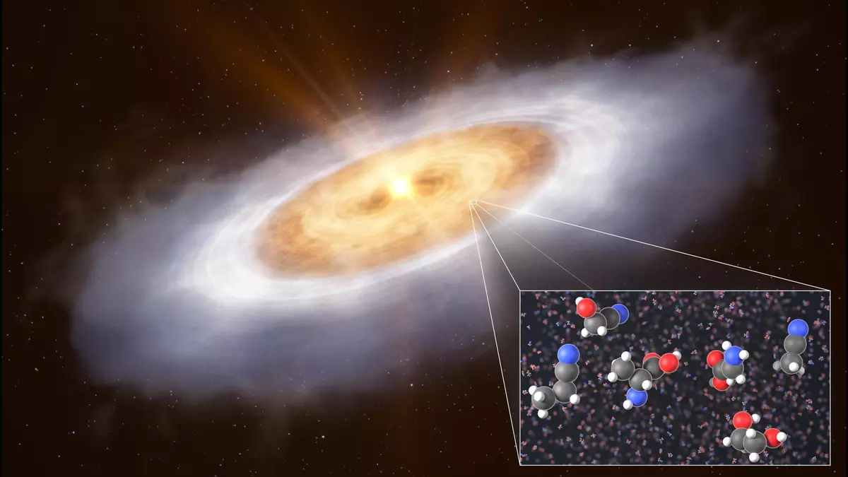 Las semillas de la vida están 'flotando' en el espacio: un estudio halla por primera vez moléculas complejas en el crisol de un planeta