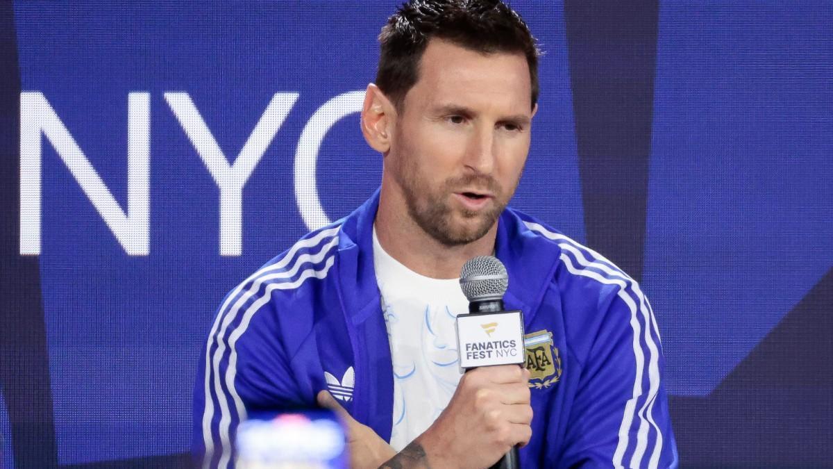Leo Messi: "Nunca dudé ni dí un paso atrás"