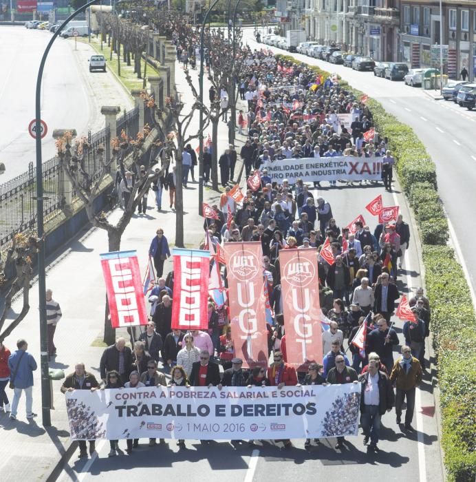 1 de mayo en A Coruña