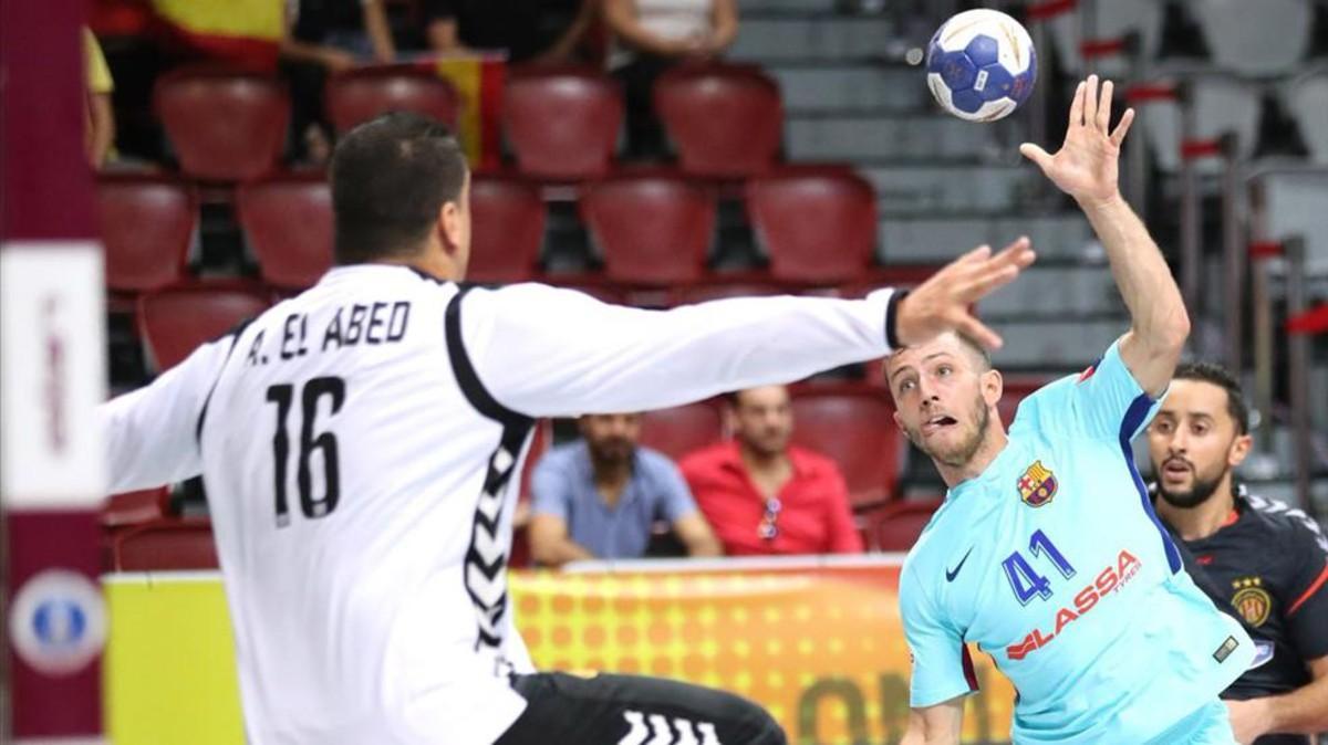 Aleix Gómez completó un partidazo y marcó nueve goles