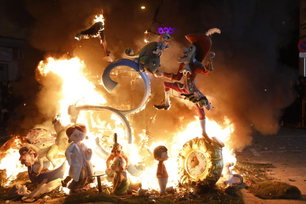 Fallas 2019: "Cremà" en Borriana