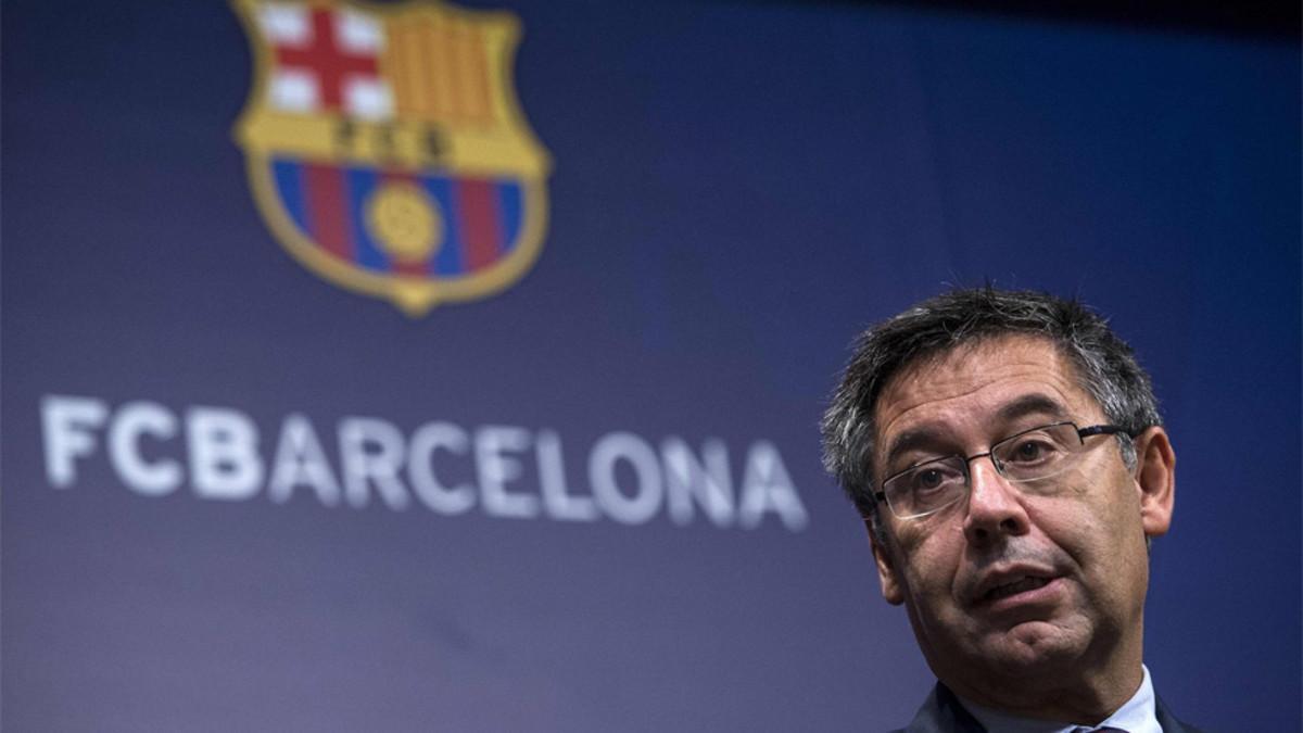 Josep Maria Bartomeu, presidente del FC Barcelona