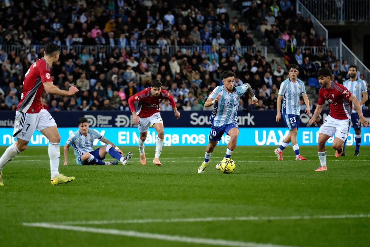 Málaga CF - Albacete B, en imágenes