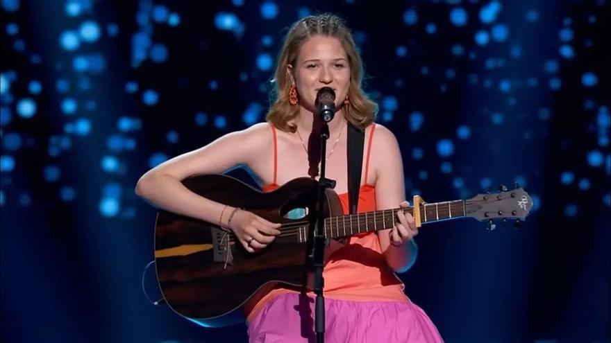 La nueva estrella de &#039;La Voz&#039;: Luna Orleans, un talento de Vila-real que enamora