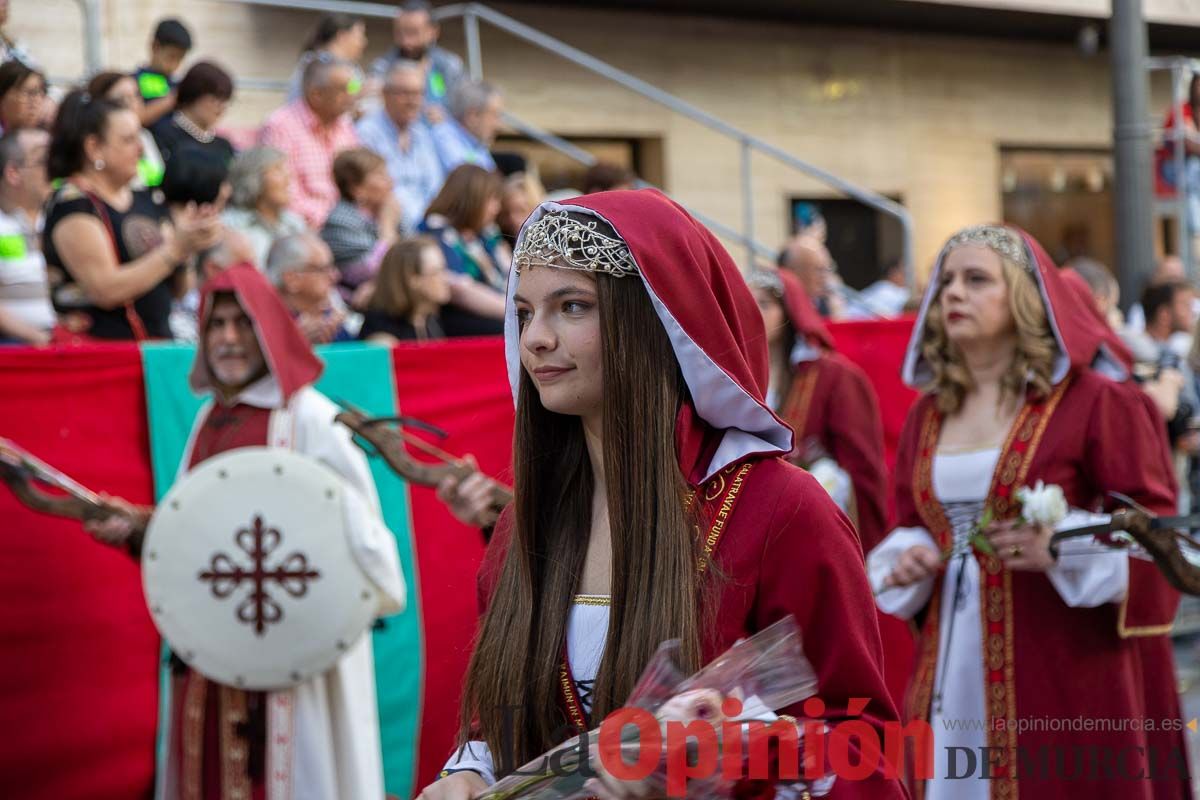 Gran desfile en Caravaca (bando Cristiano)