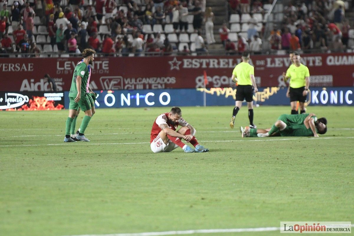 Así fue el encuentro del play off del Real Murcia y el Nástic en la lucha por el ascenso