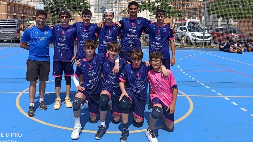 El cadete B del CV Gandia ha sido de los últimos en acabar el curso 2024-2025