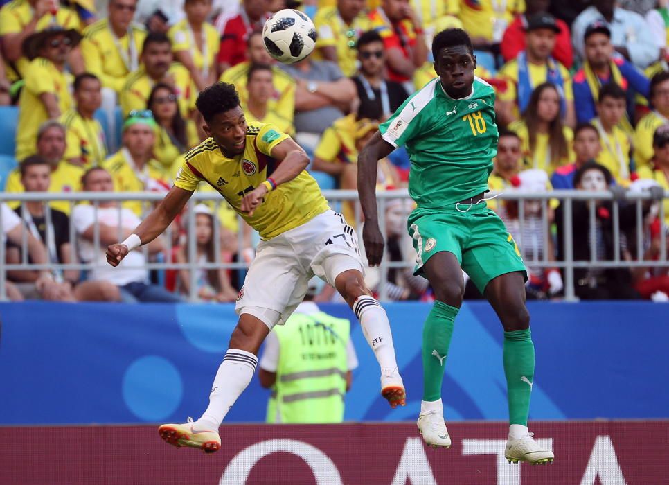 Mundial de Rusia: Senegal - Colombia