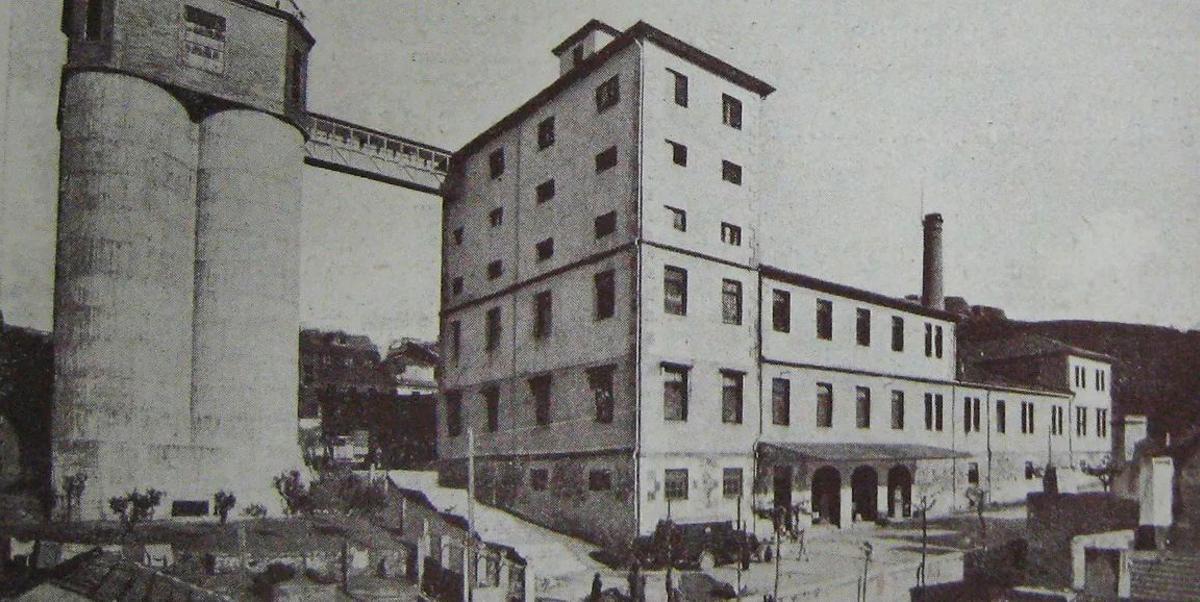 Instalaciones de La Panificadora en los años 40.