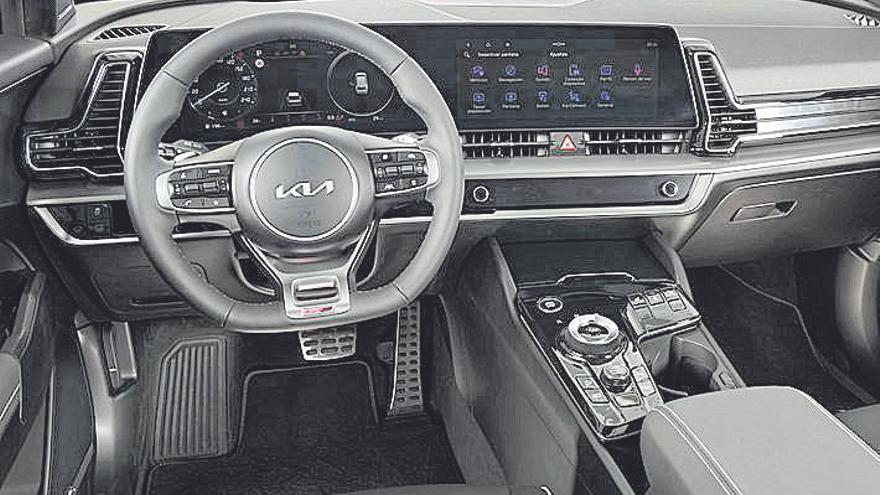 Interior del nuevo Kia Sportage 2022