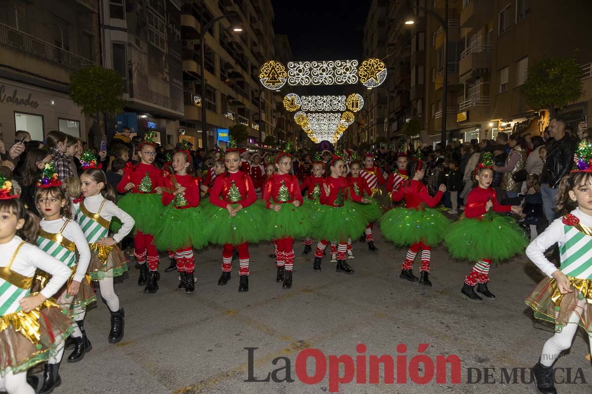 Así ha sido el desfile de Papá Noel en Caravaca