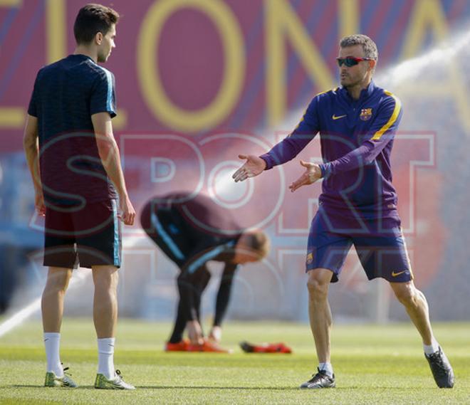 El Barça prepara el partido de Champions contra el Bayer Leverkusen