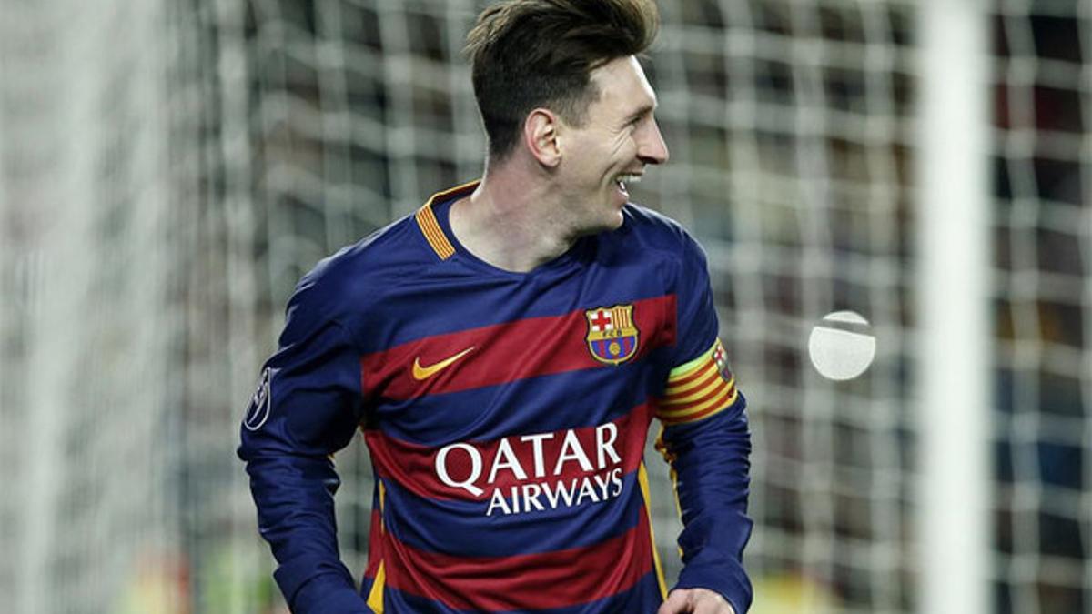Leo Messi, delantero del FC Barcelona