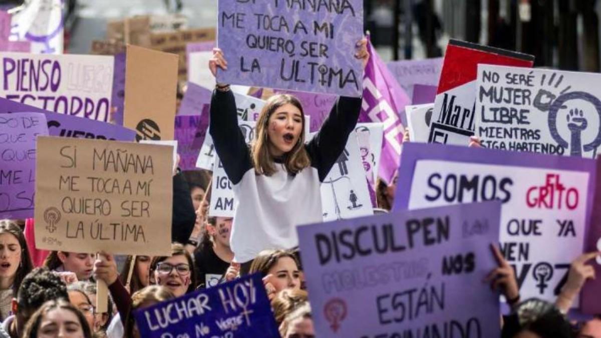 Lemas, pancartas y cánticos para la manifestación contra la violencia de género del 25N