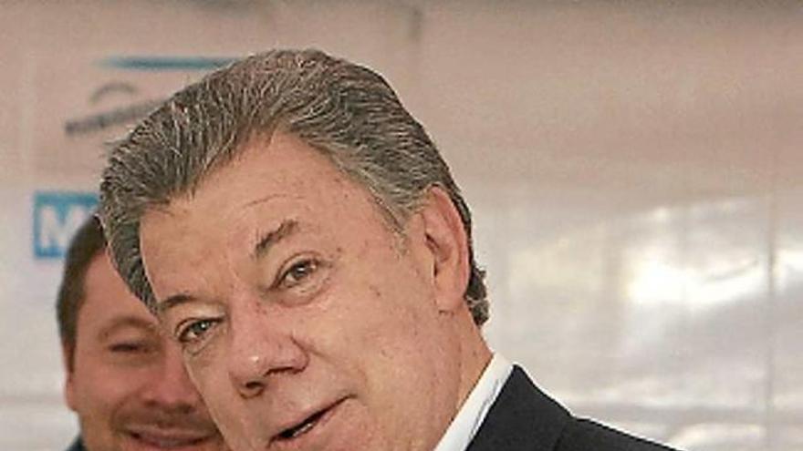 El president Juan Manuel Santos