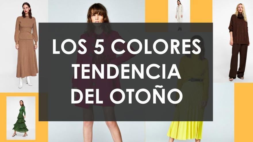 Los cinco colores que serán tendencia este otoño